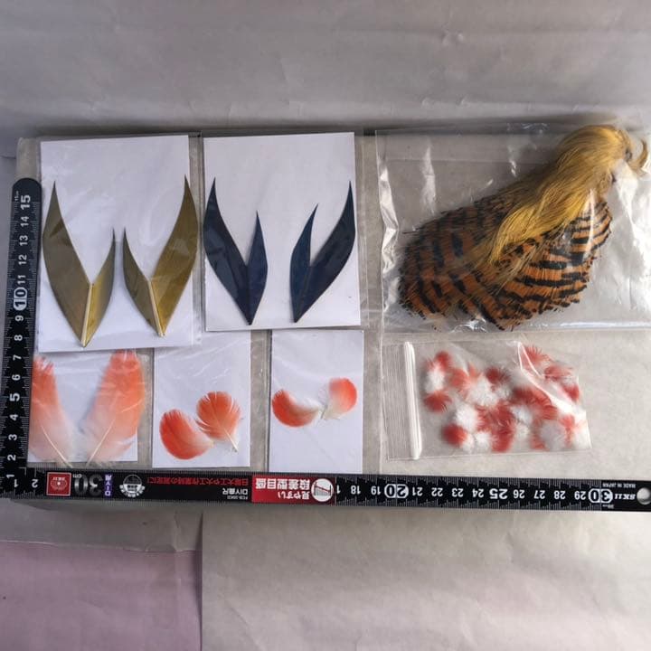 『匿名配送』フライフィッシングマテリアル　サーモンフライ、ウェットフライ特化品