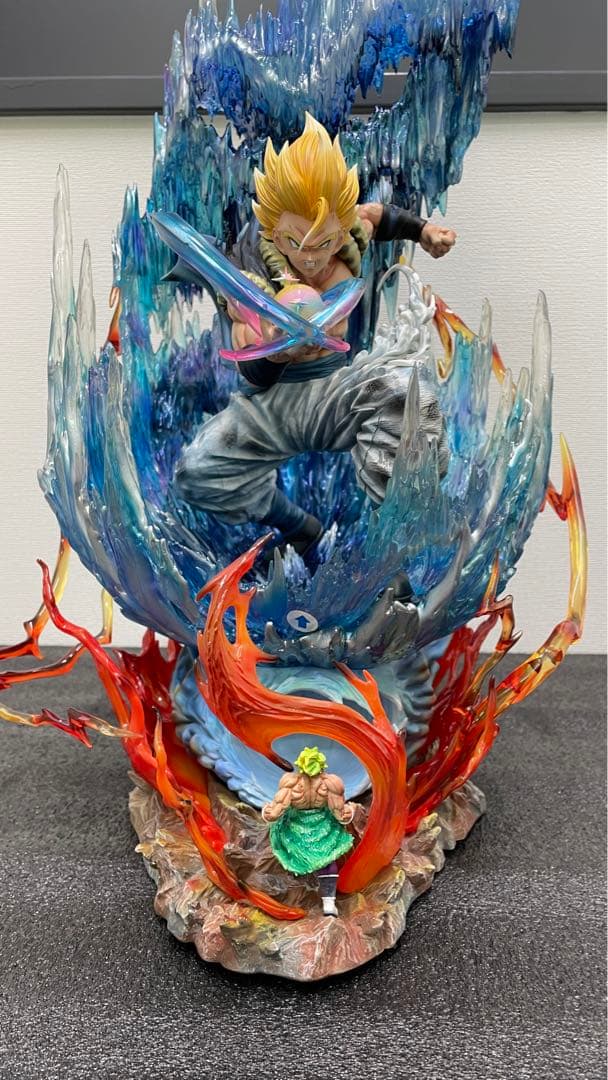 限定絶版ドラゴンボールゴジータガレージキットスタチュー1/6サイズシリアル付