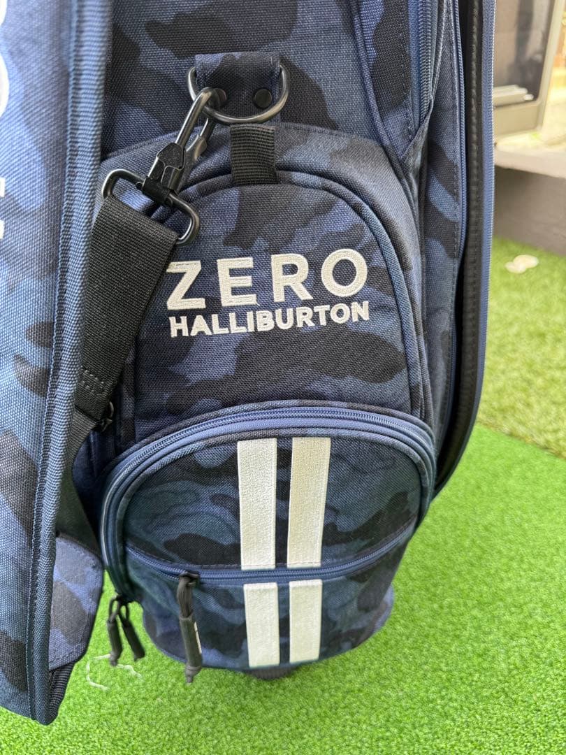 処分価格 ゼロハリバートン ネイビー キャディバッグ