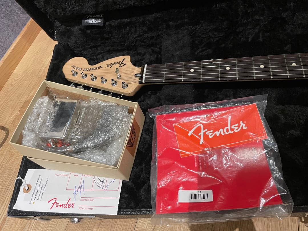 fender クリスシフレットモデル　テレキャスターデラックス