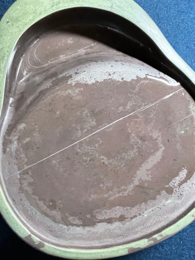 【墨研】朝鮮鴨緑江石◆渭原端渓硯 変形楕円硯◆朝鮮銘石◆書道具 文房四宝 貴重硯