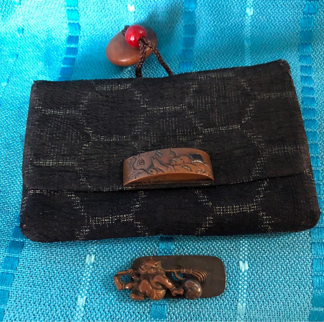 骨董品 煙草入れ　煙管入れ　根付け