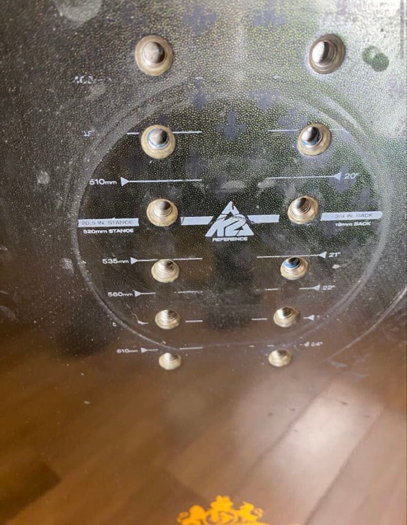 K2 スノーボード　153cm 板 キャンバー　ブラック