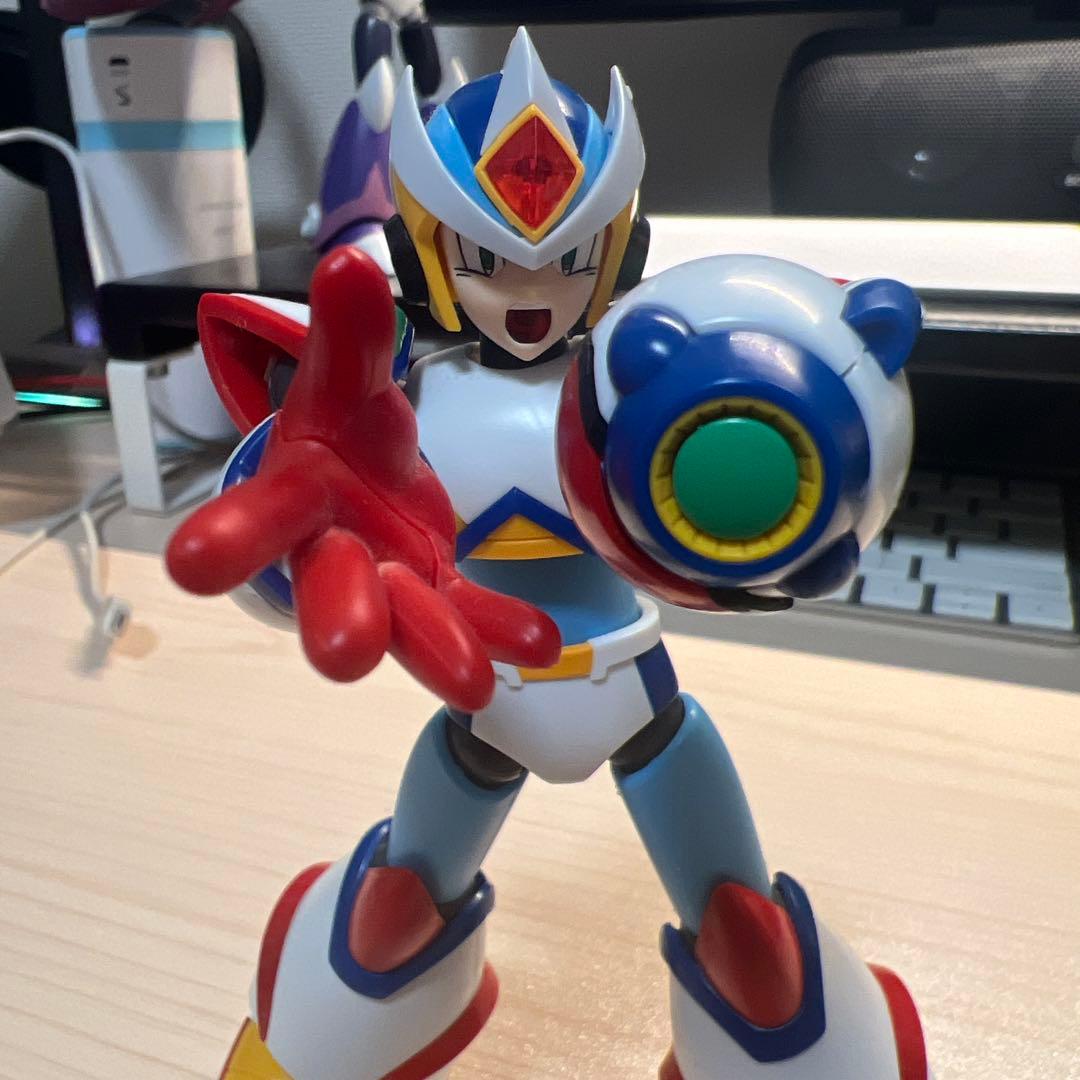 【組立済】ロックマンX セカンドアーマー コトブキヤ プラモデル　壽屋