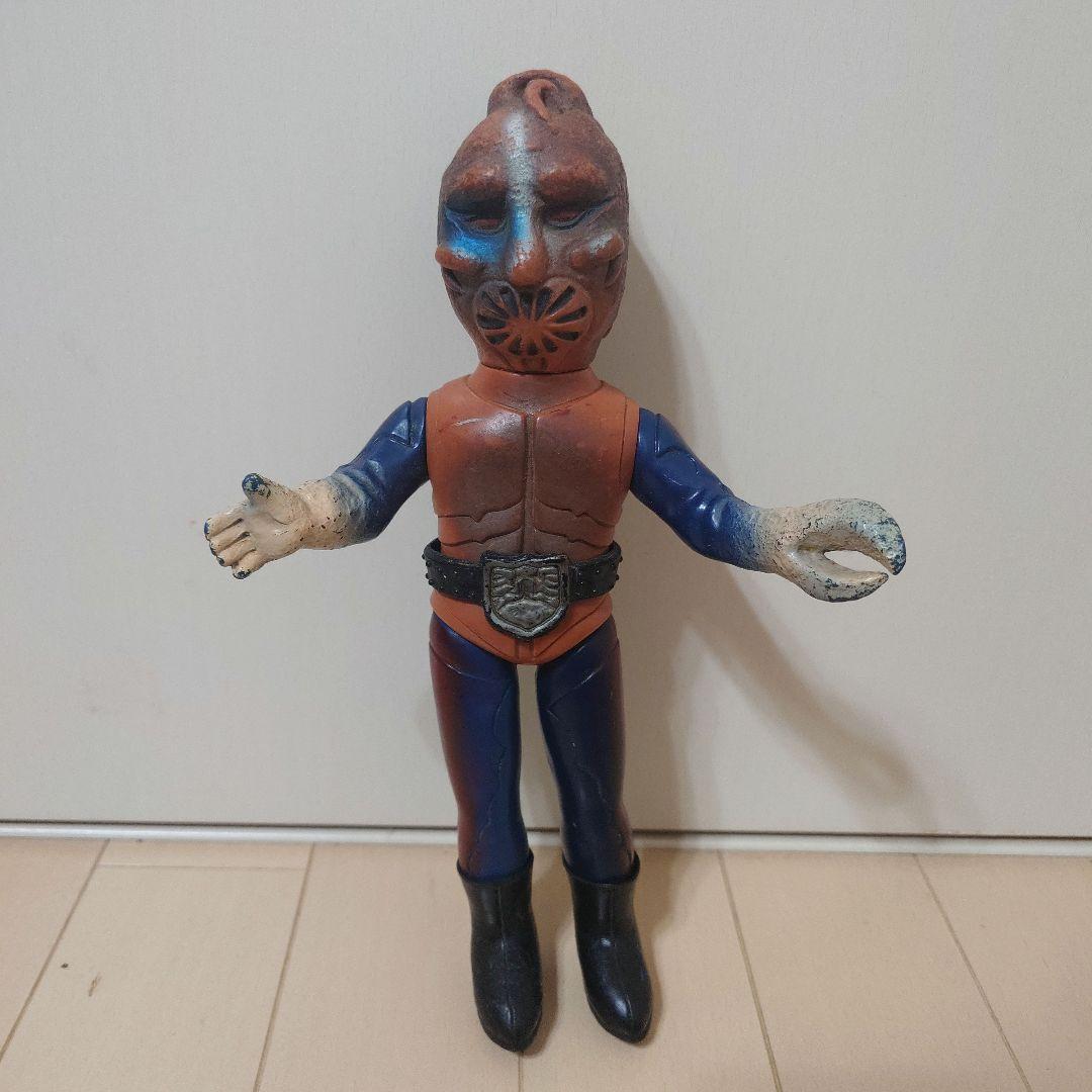 旧バンダイ　サソリ男　ソフビ　当時物