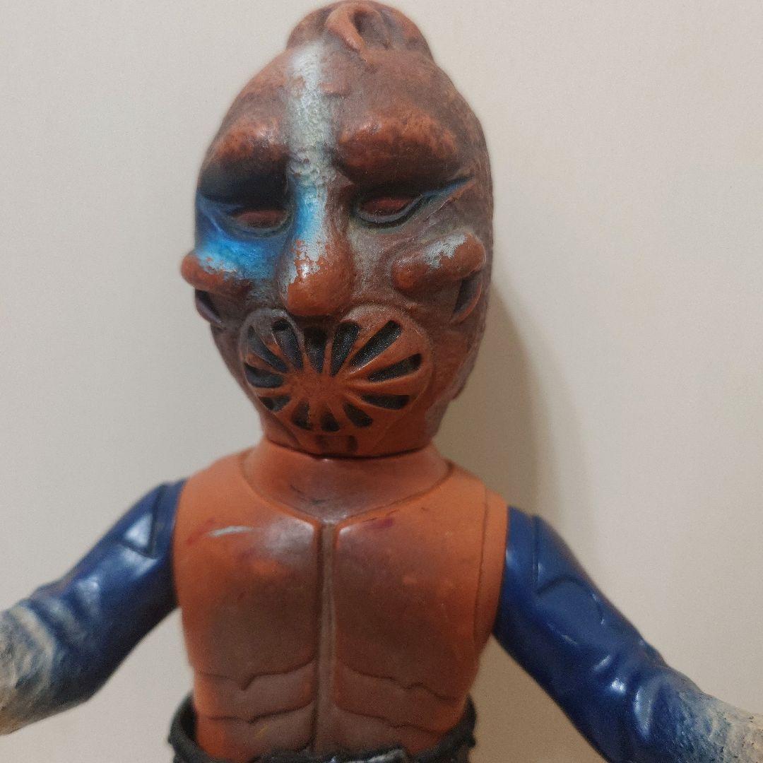 旧バンダイ　サソリ男　ソフビ　当時物