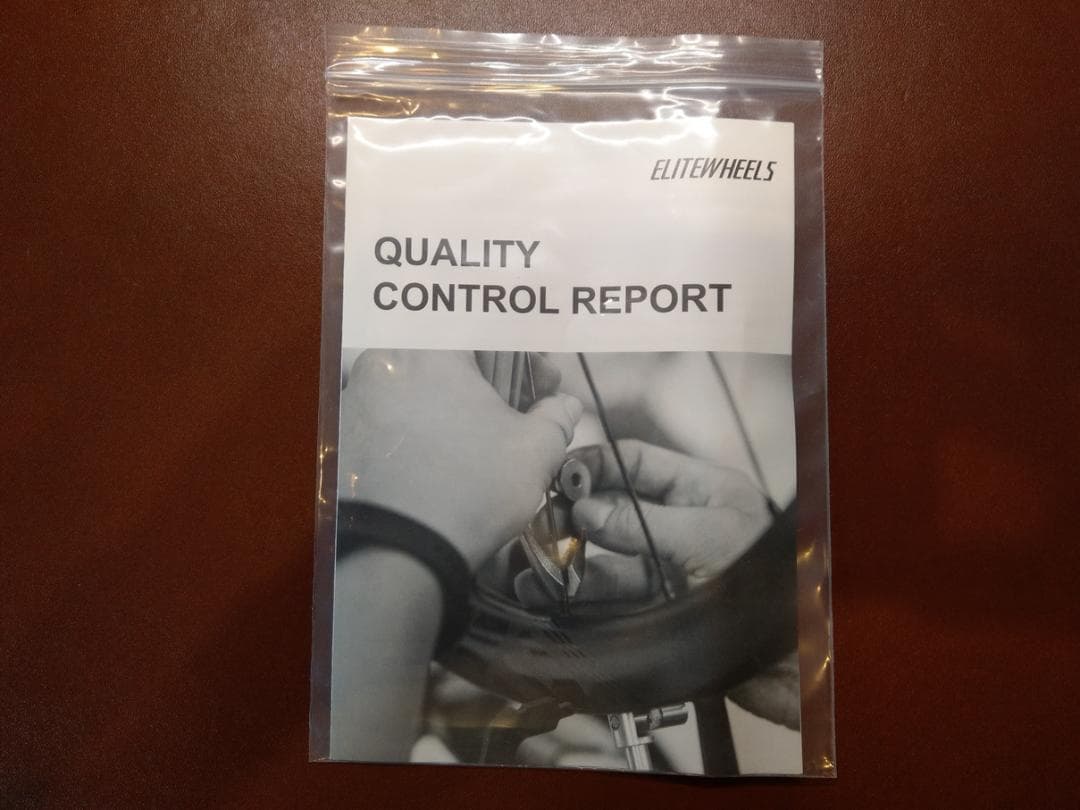 【美品】ELITEWHEELS　3スポークホイール フロント