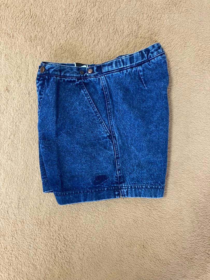 デッドストックNikeアガシvintageナイキ90年代デニムショーツ90s