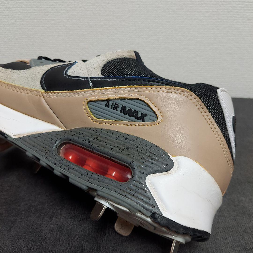 あ*げ様 NIKE ナイキ マックス 90 野球カスタム　スパイク　メンズ　27