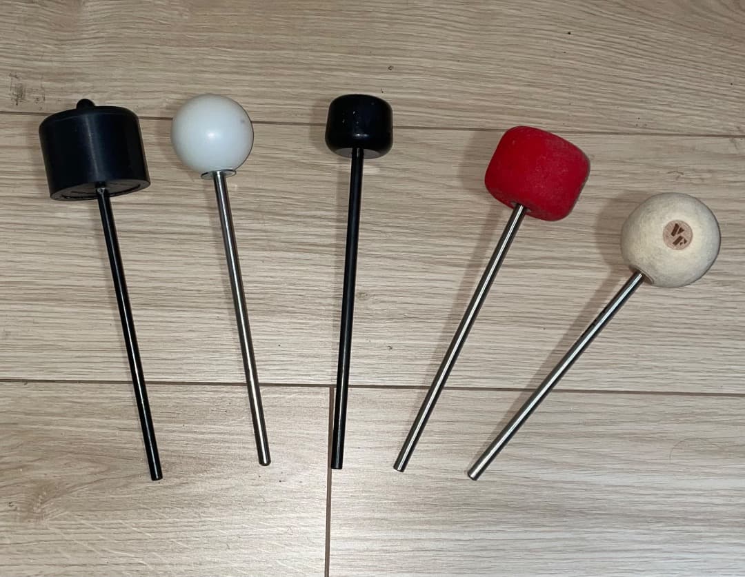 パーカッション・打楽器 Bass drum beater set!