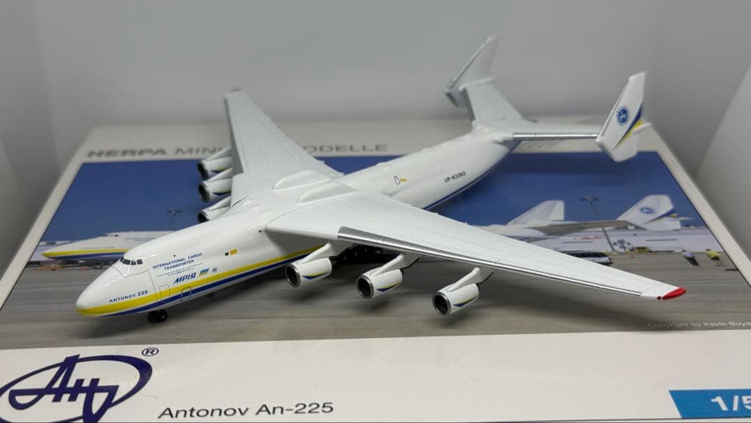 【訳アリ】Herpa515726 アントノフ An-225 ムリーヤ 1/500