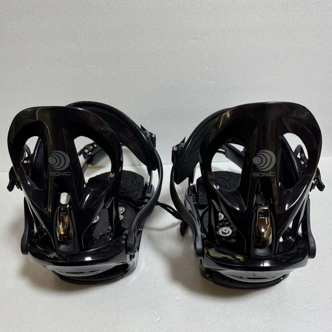 k2 Lサイズ ブラック スノーボード ビンディング 黒色初心者人気モデル