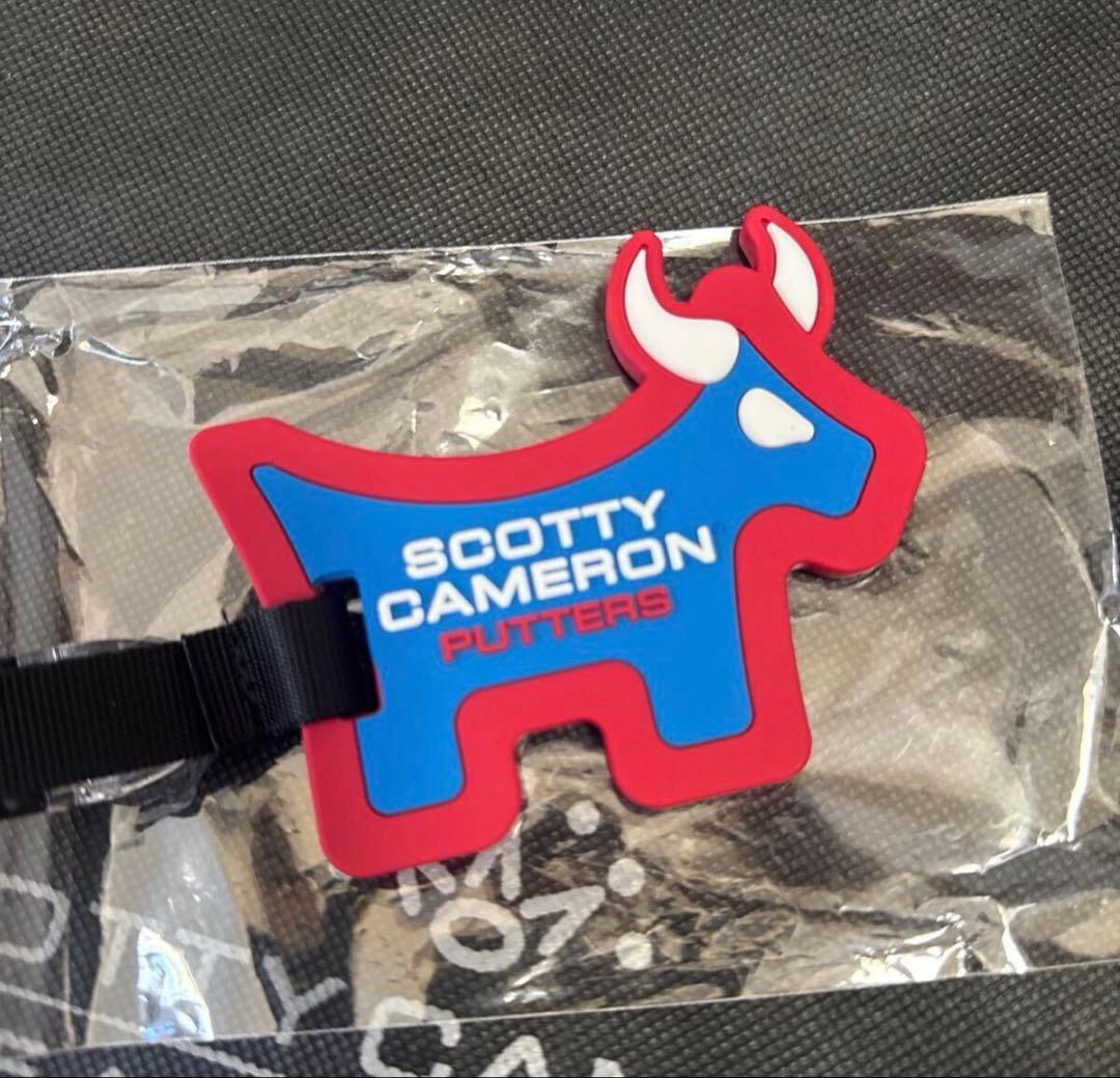 スコッティキャメロン◆スコッティドッグ 青/赤 パターカバー リーシュ ◆レア品