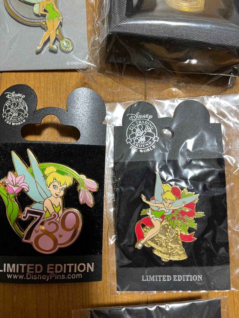 ディズニー　ティンカー・ベル　ピンバッジセット