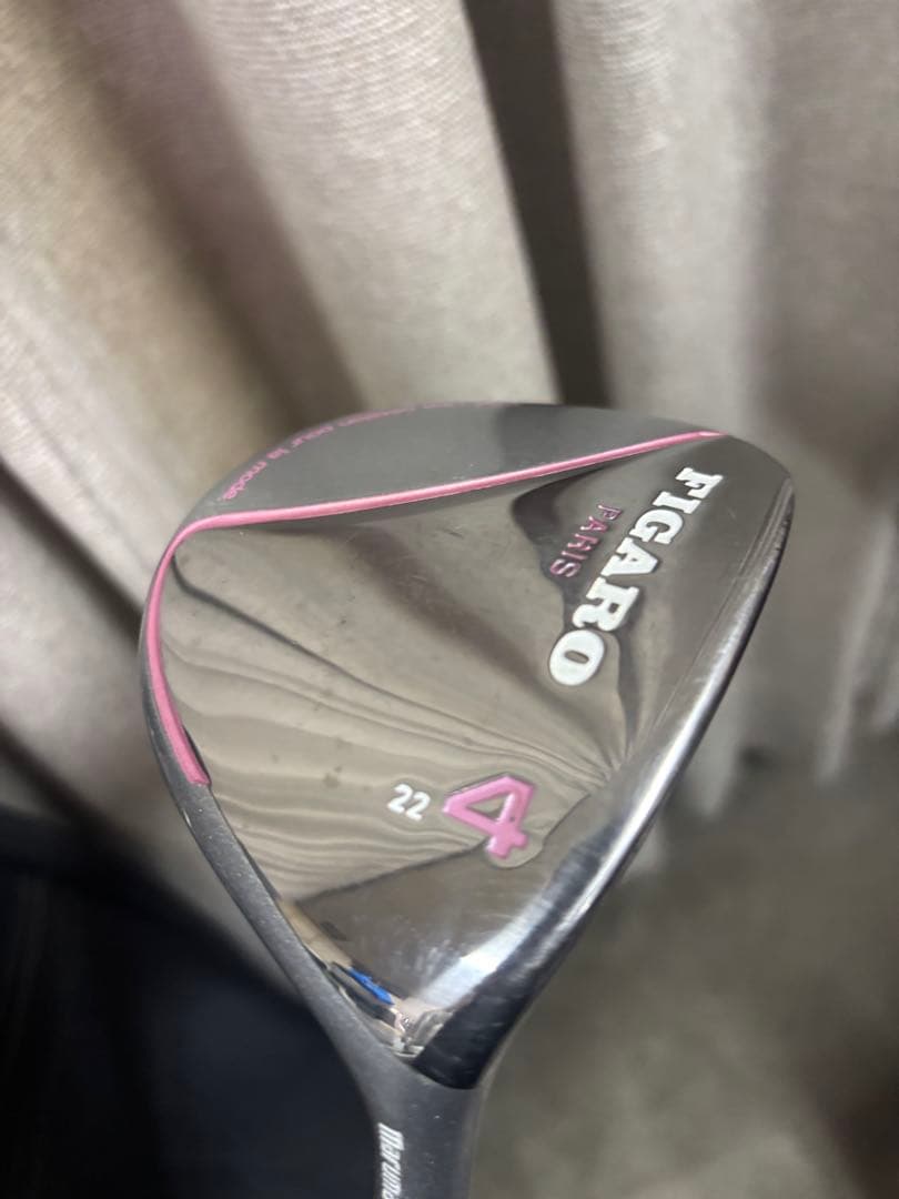 バック美品‼️FIGARO PARIS ゴルフバッククラブセットハーフセット7本