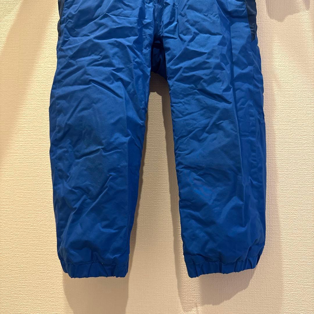 mont-bell 子供用 フード付きジャンプスーツ 青　110