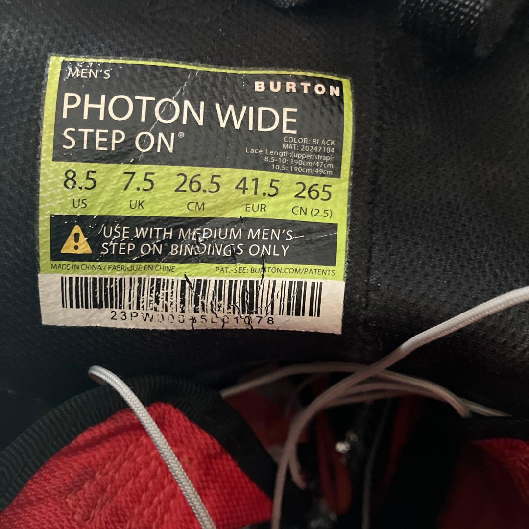 Burton Step On セット　26.5 photon