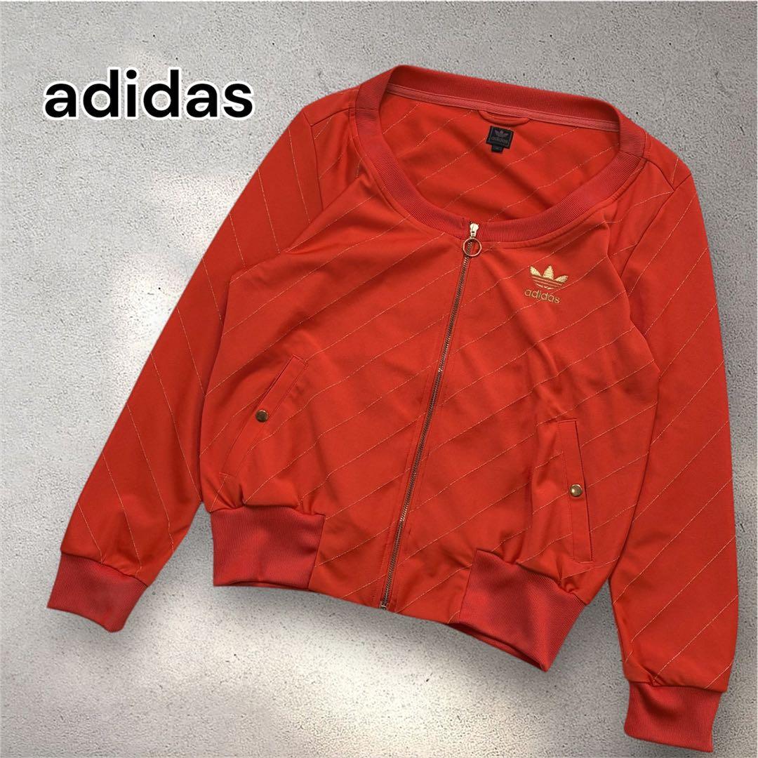 アディダス オリジナルス トレフォイル 金刺繍 ジャージ 派手カワ M Y2K