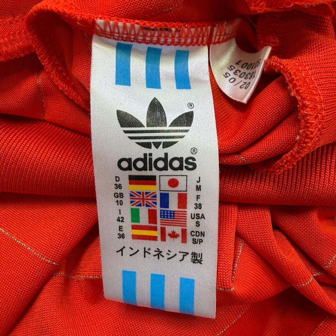 アディダス オリジナルス トレフォイル 金刺繍 ジャージ 派手カワ M Y2K