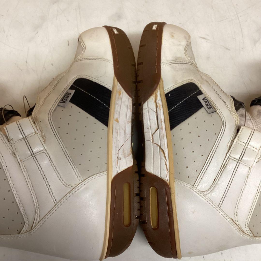 ホワイト ダイヤル式　vans スノーボード　ブーツ　27㎝　黒 （M85）