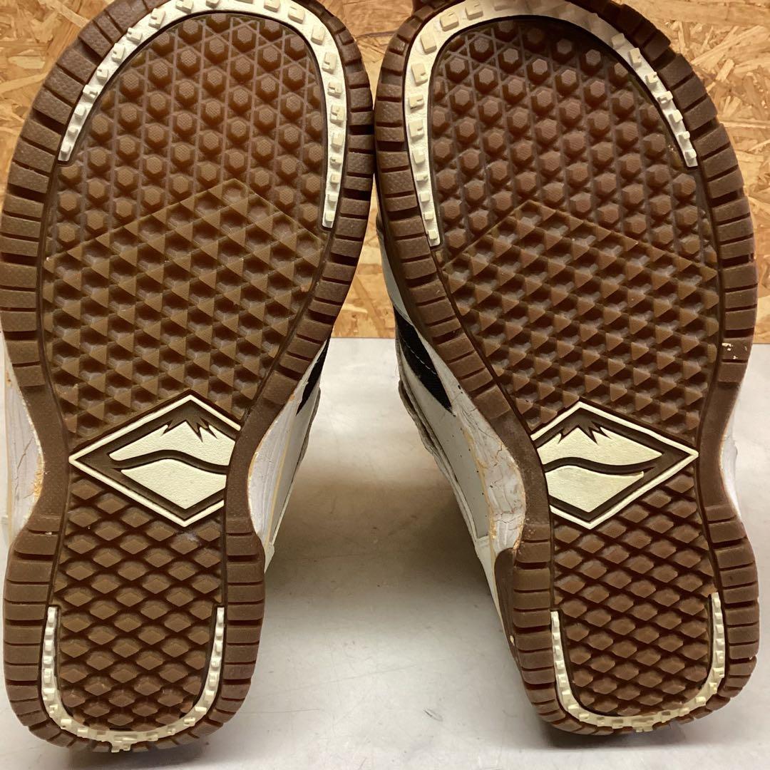 ホワイト ダイヤル式　vans スノーボード　ブーツ　27㎝　黒 （M85）