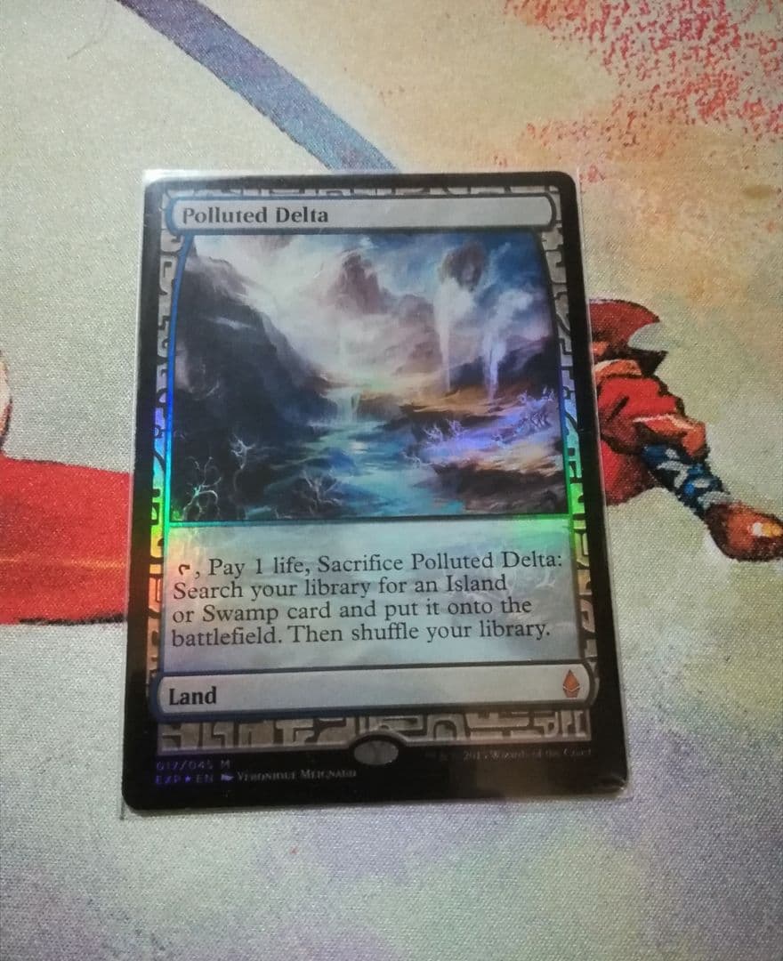MTG 汚染された三角州　exp foil