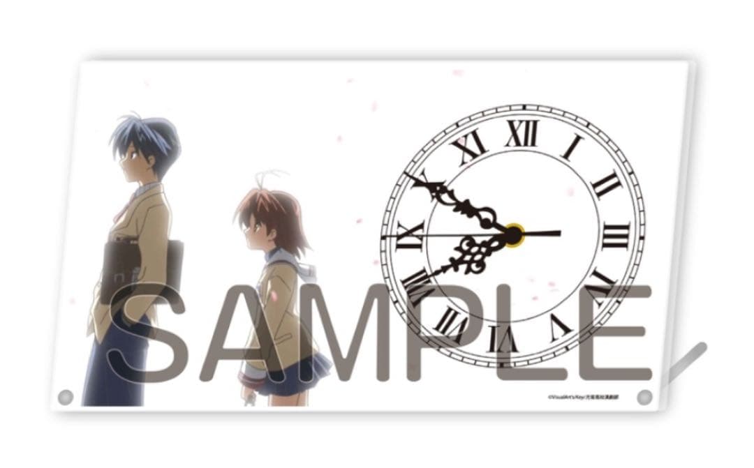CLANNAD 時を刻むアクリル時計