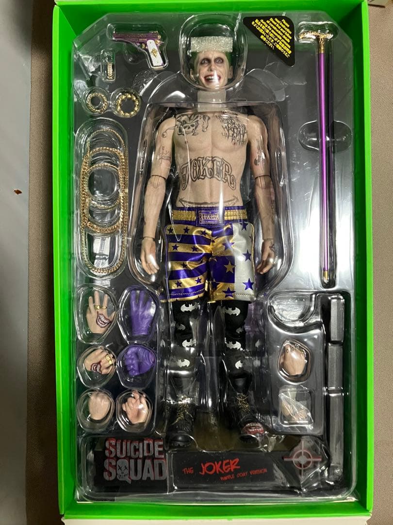 ホットトイズ　ザ・ジョーカー　スーサイド・スクワッド　パープルコート付き