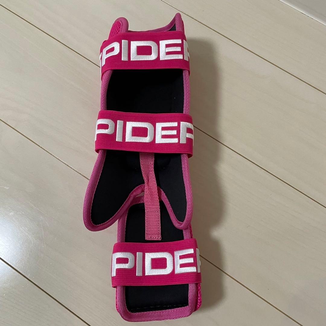 スパイダーズ フットガード エルボーガード ピンク セット