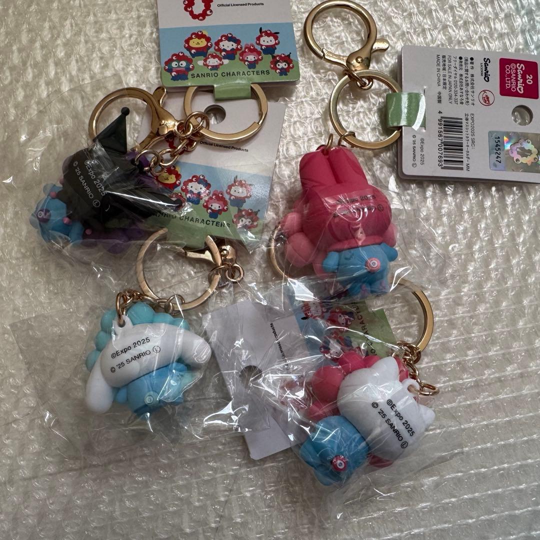 ミャクミャク　サンリオ　なりきり　キーホルダー
