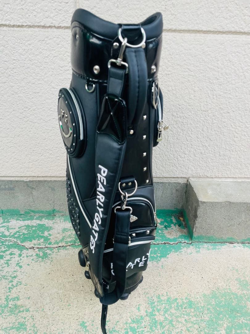 【最終価格】PEARLY GATES ブラックゴルフバッグ