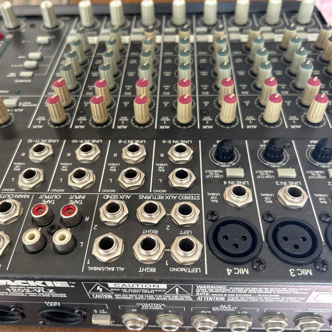 MACKIE 1202-VLZ アナログミキサー 12チャンネル