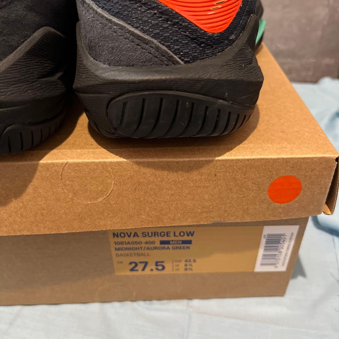 シューズ(男性用) ASICS ballaholic NOVA SURGE LOW 27.5cm