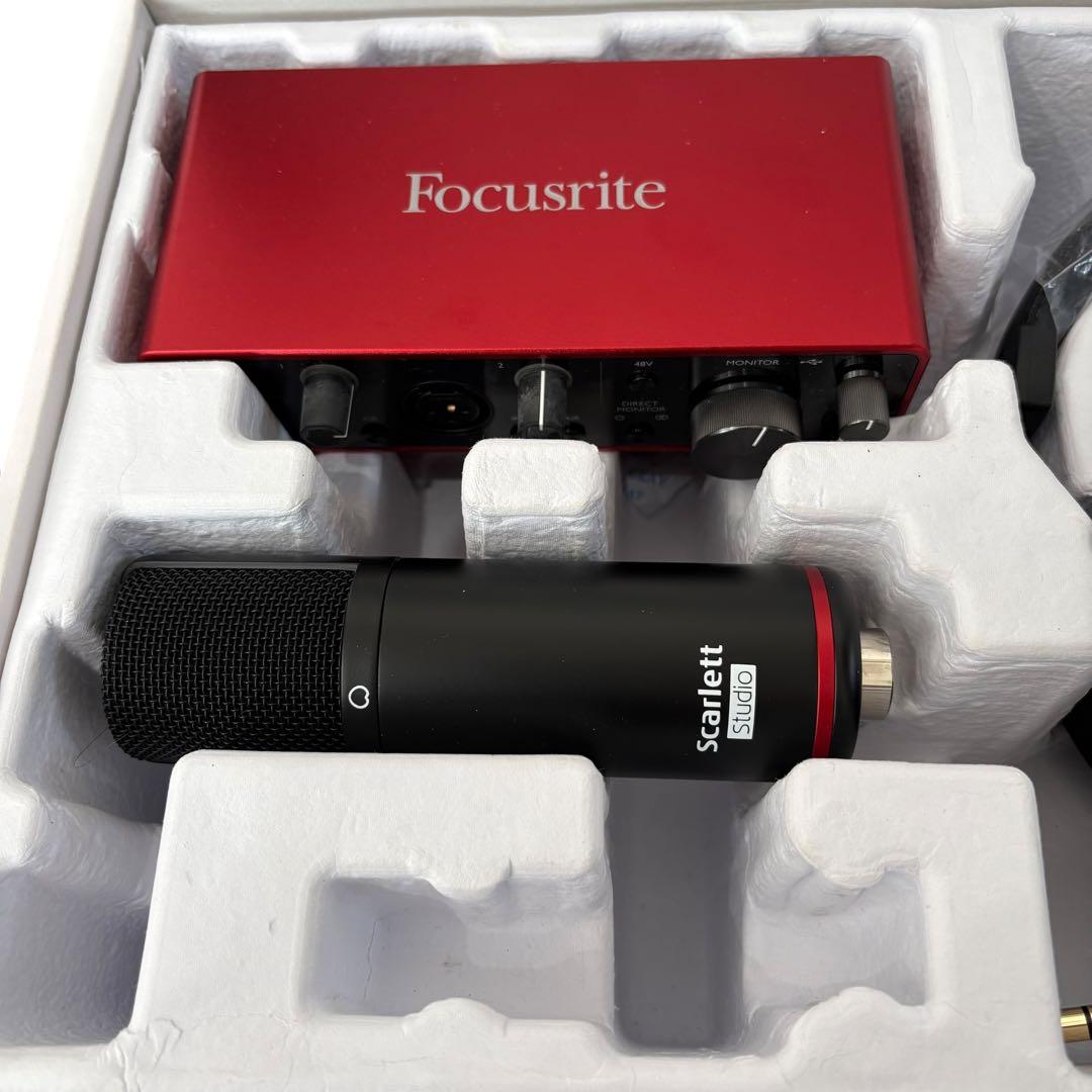 DTM・DAW Focusrite Scarlett 2i2 Studio 3rd Gen