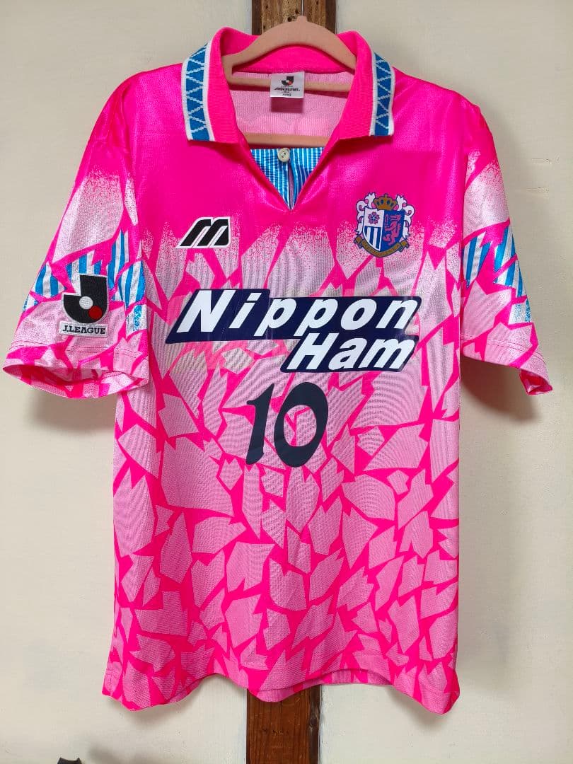 セレッソ大阪1994-1995ホームユニフォーム10 番号
