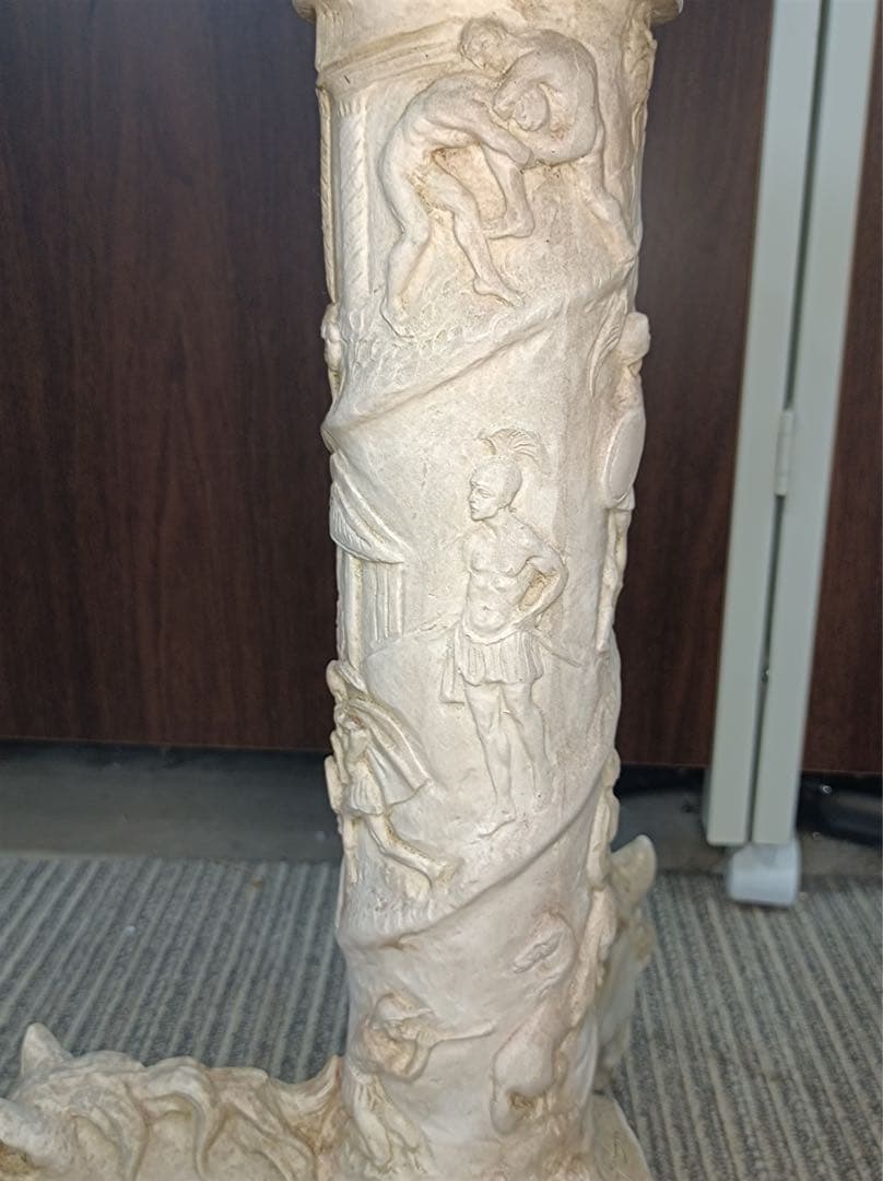 [八5790] 装飾台座　燭台　高さ約49㎝