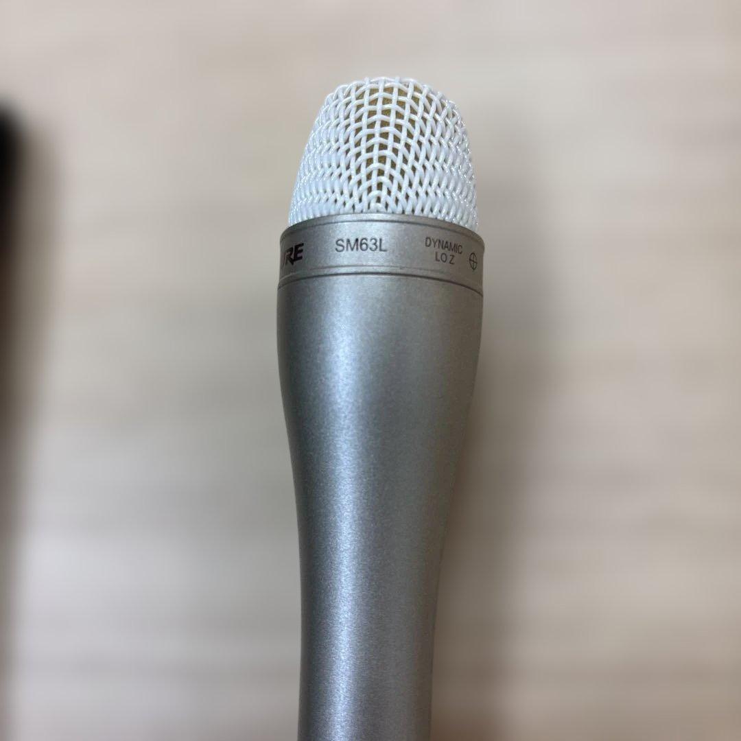 プロ用ダイナミックマイク SHURE SM63L