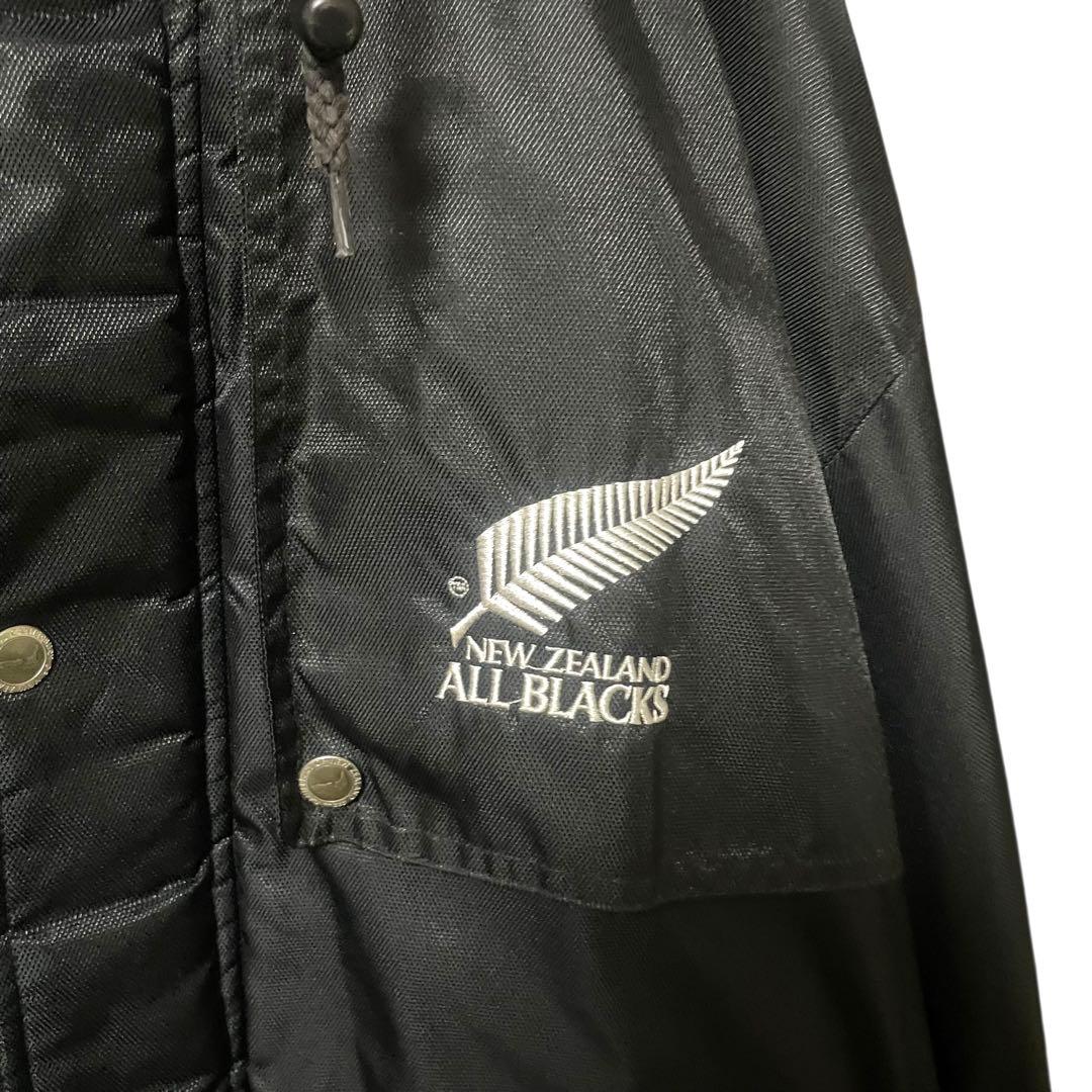 CANTERBURY × ALL BLACKS ベンチコート L バックプリント