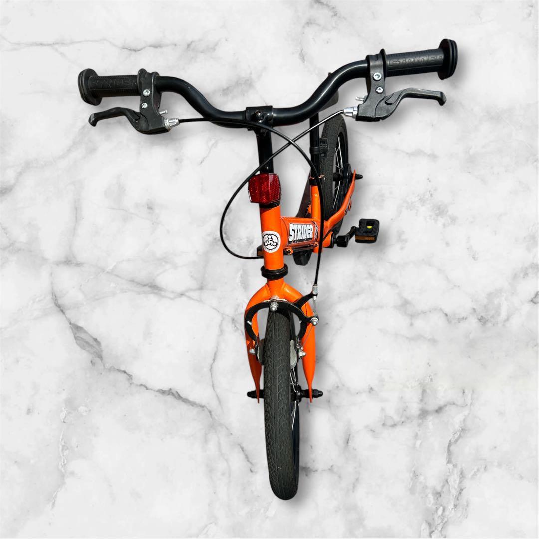 【美品】STRIDER ストライダー14X オレンジ キッズ バランスバイク