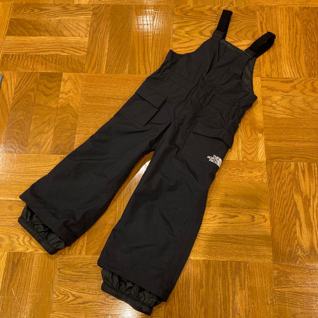 ノースフェイス ブラック スノーボードウェア サイズ110