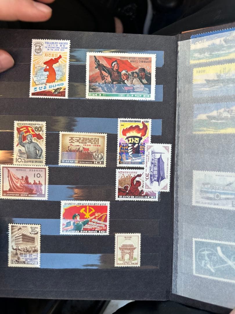 値下げ交渉可　北朝鮮・ロシア 切手コレクション　セット