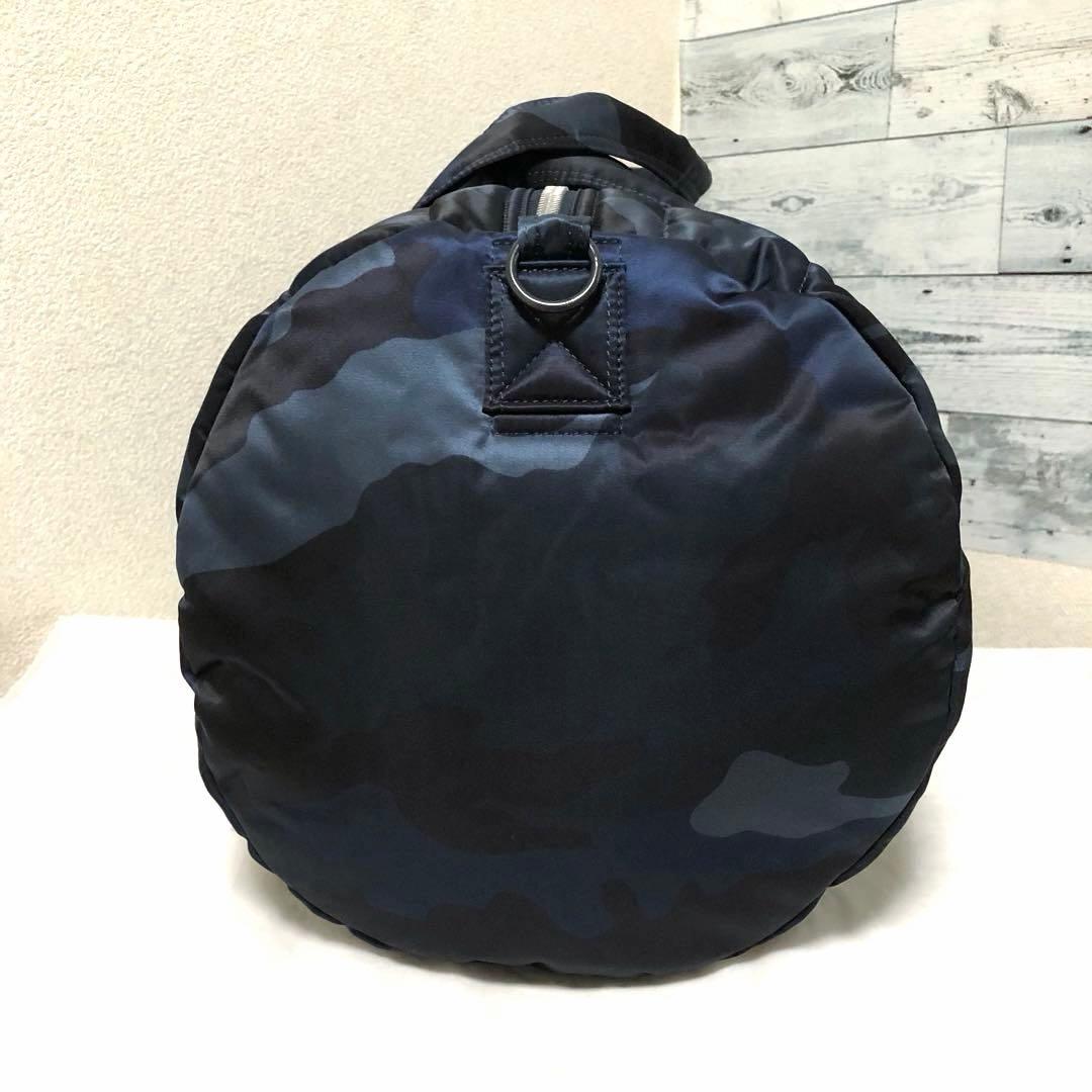 未使用級✨激レア ポータータンカー ボストンバッグM 2wayカモフラネイビー