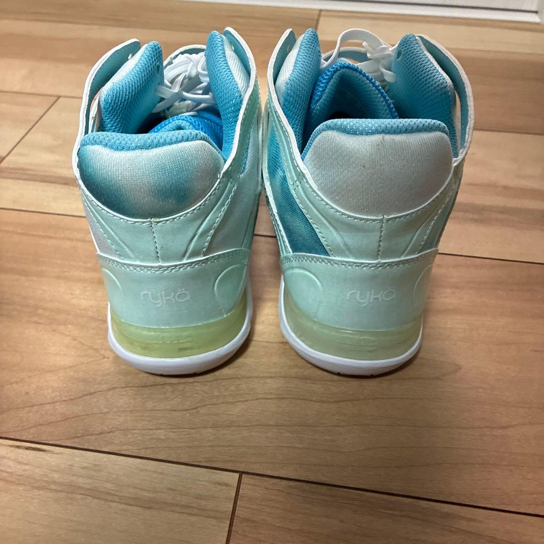 ryka 水色 ハイカット トレーニングシューズ