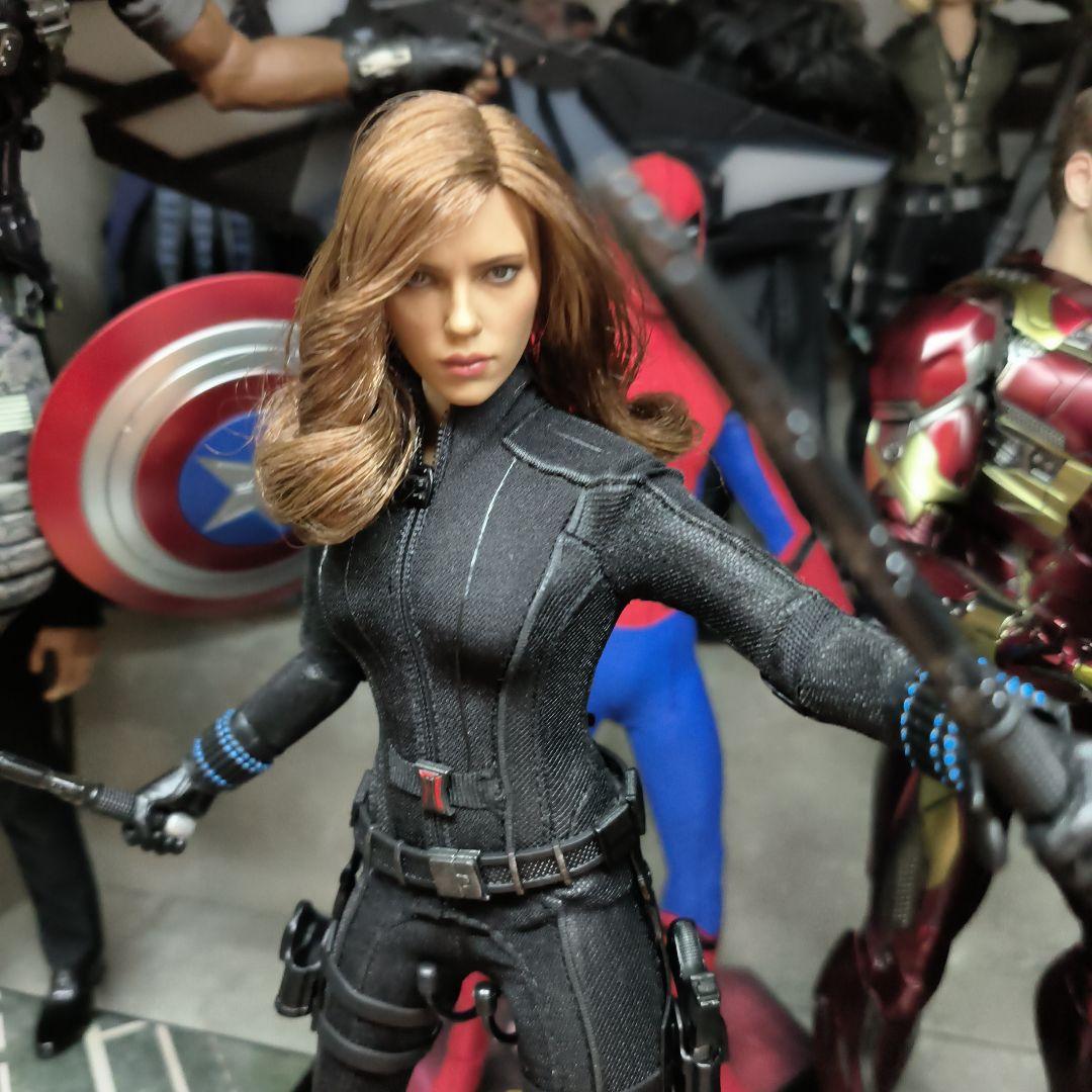 ホットトイズ　ブラックウィドウ　シビルウォー版