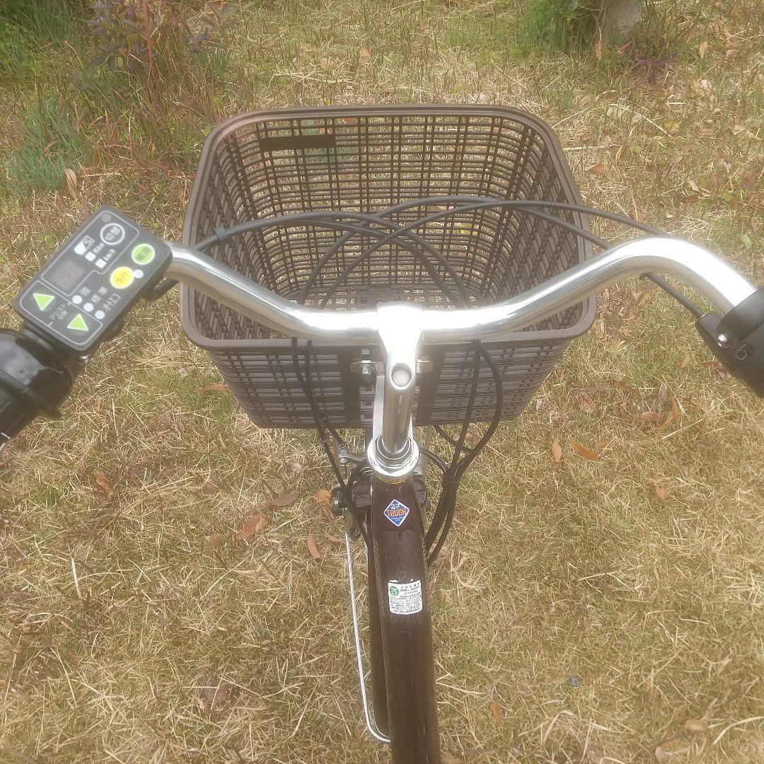電動アシスト自転車 ブラウン 26インチ