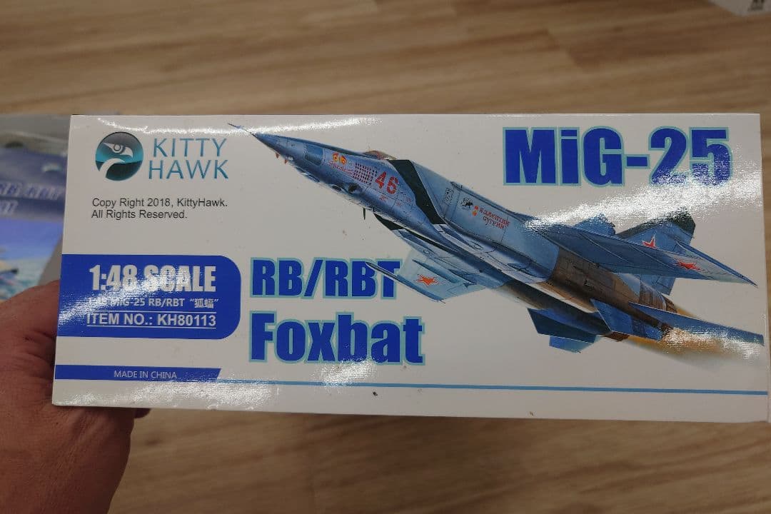 MiG-25 RB/RBT Foxbat 1/48 スケール