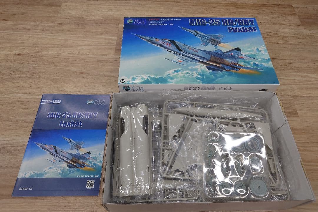 MiG-25 RB/RBT Foxbat 1/48 スケール