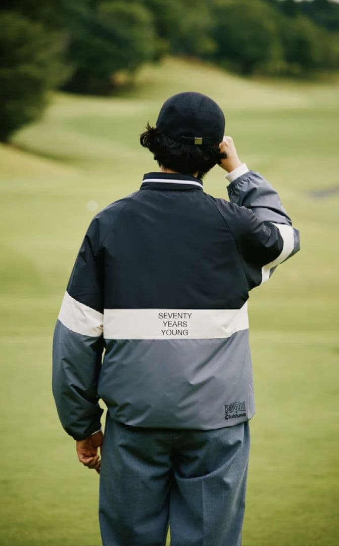 Penguin by Munsingwea✕Clubhaus ナイロンジャケット