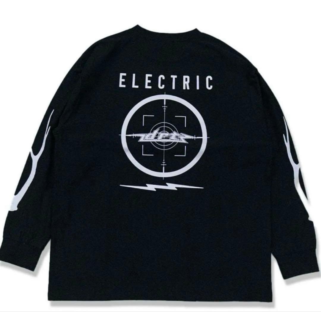 ☆新品☆完売☆レア☆DRT×エレクトリック　トロフィーショットドライ　ロンT　L