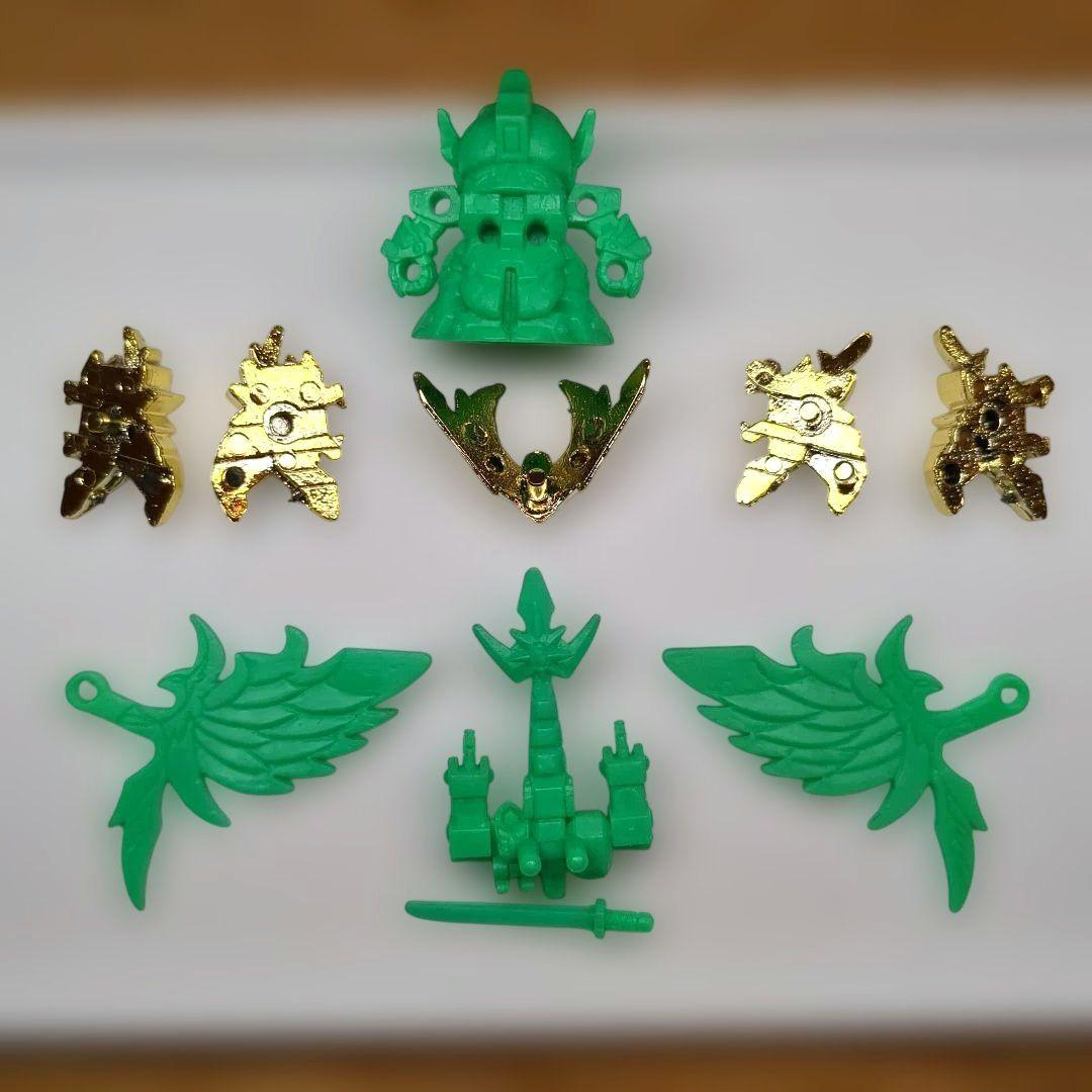 輝神大将軍　獅龍凰　ガン消し 金メッキ